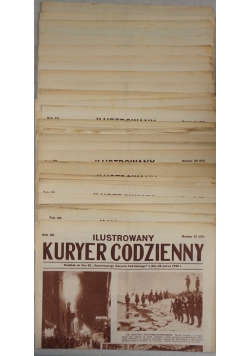 Ilustrowany Kuryer Codzienny ,Zawiera 44  numerów ,1936 r.