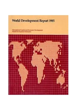 World Development Report 1985