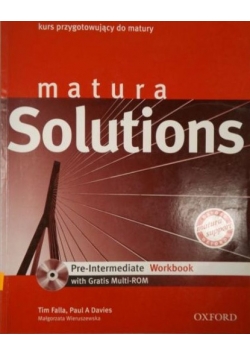 Matura Solutions Pre-Intermediate Workbook, CD
