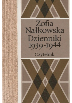Nałkowska Dzienniki 1939 1944