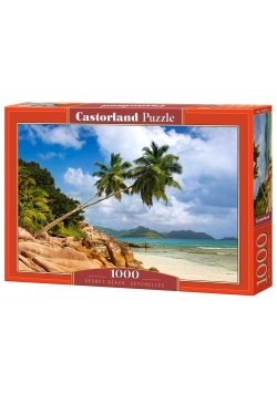 Puzzle 1000 Plaża Seszele CASTOR