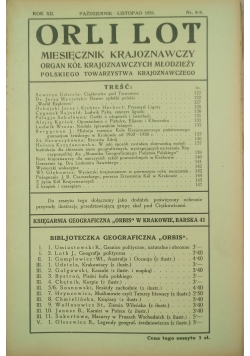 Orli lot, Nr. 8-9, 1931r.