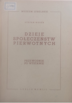 Dzieje społeczeństw pierwotnych