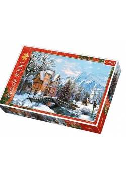 Puzzle 1000 - Zimowy krajobraz TREFL