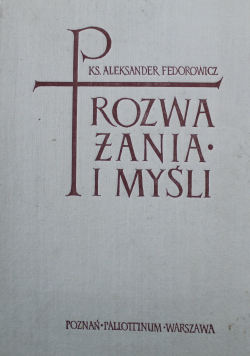 Rozważania i myśli