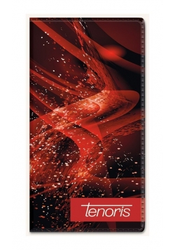 Kalendarz 2019 TENORIS Impress notes czerwony