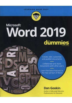 Word 2019 For Dummies