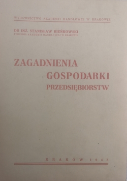 Zagadnienia Gospodarki Przedsiębiorstw , 1948 r.