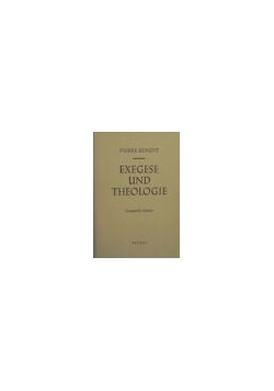 Exegese und Theologie