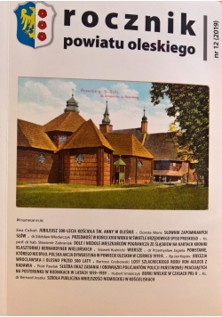 Rocznik powiatu oleskiego Nr 12