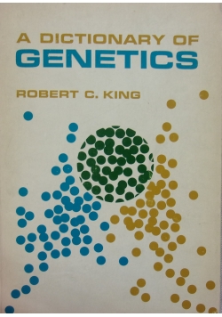 A Dictionary of Genetics
