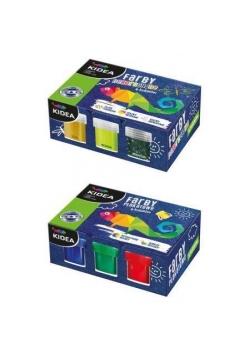 Farby plakatowe + farby dekoracyjne 20 ml KIDEA