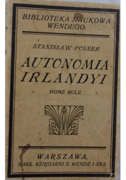 Autonomia Irlandyi , 1913 r.