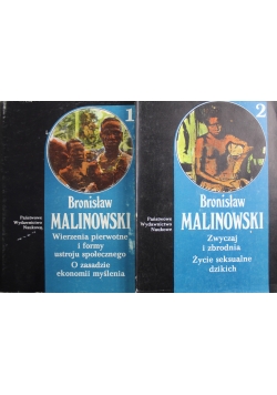 Malinowski Dzieła tom 1 i 2