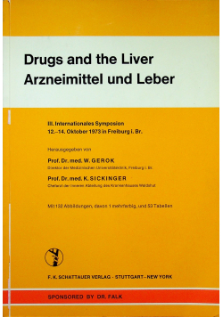 Drugs and the liver arzneimittel und leber