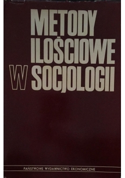 Metody ilościowe w socjologii