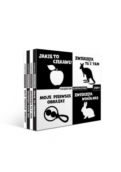 Kontrastowe książeczki BOX 3m+