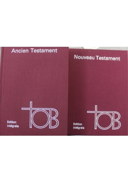 Ancien Testament/ Nouveau Testament