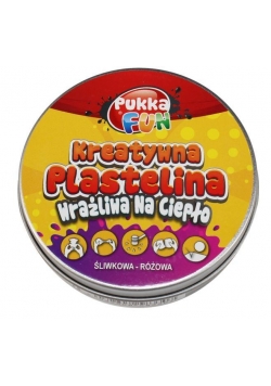 Kreatywna plastelina - Wrażliwa na ciepło śliwkowa