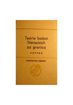 Teoria badań literackich za granicą