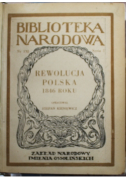 Rewolucja Polska 1846 roku około 1950