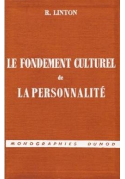 Le Fondement Culturel de La Personnalité