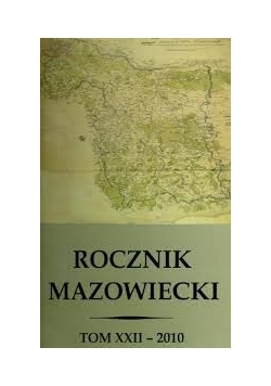Rocznik mazowiecki, Tom XXII