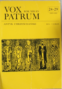 Vox Patrum Nr 24 - 29