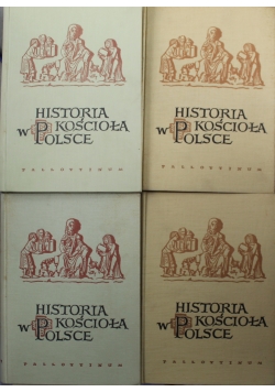 Historia Kościoła w Polsce 4 książki