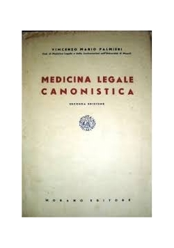 Medicina Legale Canonistica