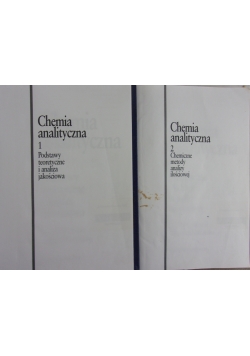 Chemia analityczna, t. 1-2