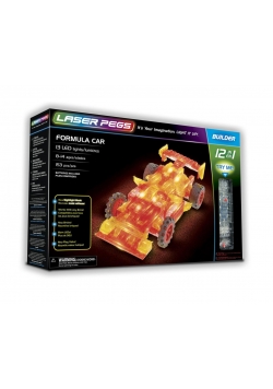 Klocki laser pegs 12 w 1 Formula Car