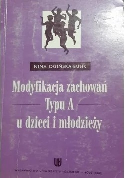 Modyfikacja zachowań typu  A u dzieci i młodzieży