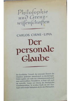 Der personale glaube
