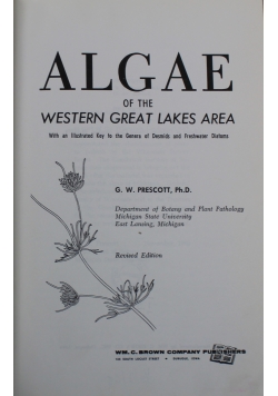 Algae of the Western Great Lakes Area
