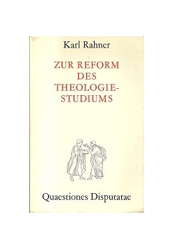 Zur reform des theologie studiums