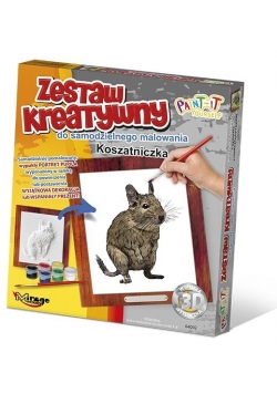Zestaw Kreatywny do malowania - Koszatniczka