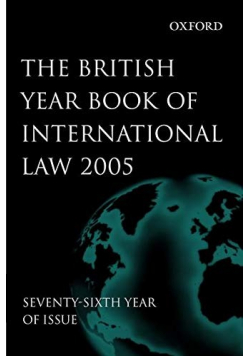 The British Year Book of International Law 2005