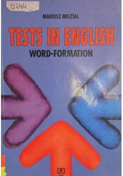 Tests in English: Word-Formation