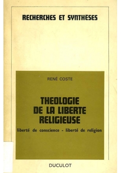 Theologie de la Liberte Religieuse