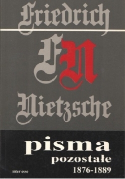 Pisma pozostałe 1876 - 1889