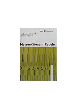 Messen - Steuern - Regeln Englisch-Deutsch, Deustch-Englisch