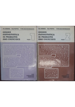 Higher mathematics in problems and exercises, tom 1 i 2