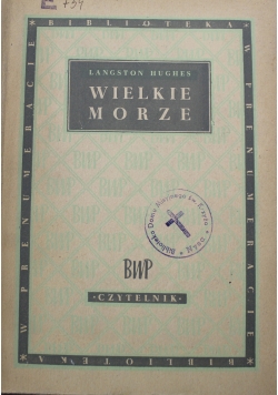 Wielkie morze 1949 r.