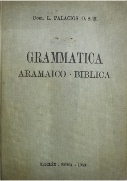 Grammatica Aramaico Biblica