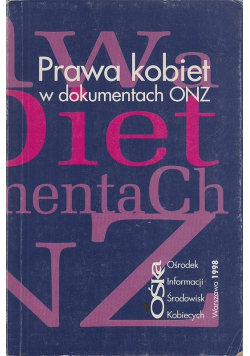 Prawa kobiet w dokumentach ONZ