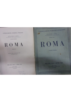 Roma,2 książki, 1941 r.