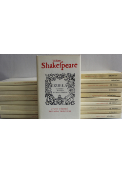 Shakespeare Dzieła 19 tomów