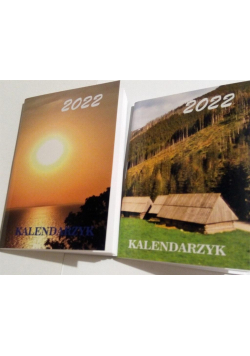 Kalendarz 2022 Kieszonkowy A7 MIX PROLOG