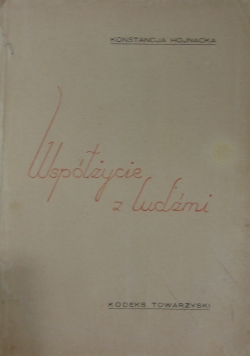 Współżycie z ludźmi, 1939r.